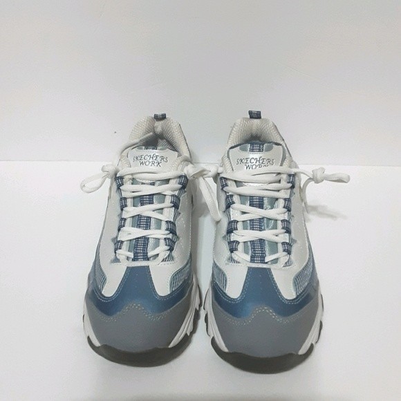 Skechers D'Lites Women's Work Sneakers US 8 Slip Resistant Alloy Toe Shoes - Picture 3 of 14